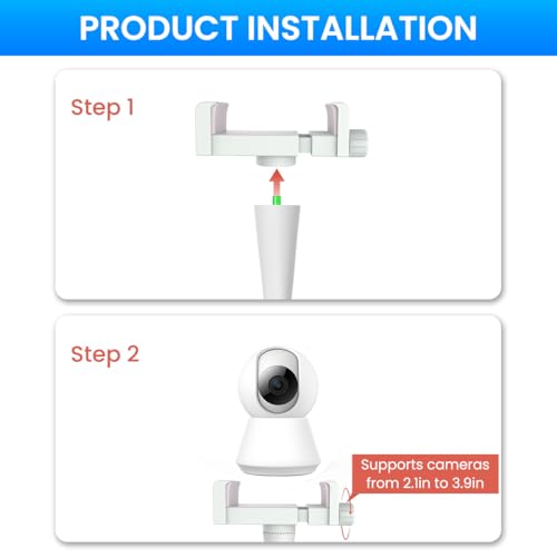 ZORBES® Flexible Baby Monitor Mount Compatible with Infant Optics Baby Monitor DXR-8 and DXR-8 Pro, Baby Camera Holder with Flexible Arm & Adjustable Clip ZORBES® Flexible Baby Monitor Mount Compatible with Infant Optics Baby Monitor DXR-8 and DXR-8 Pro, Baby Camera Holder with Flexible Arm & Adjustable Clip